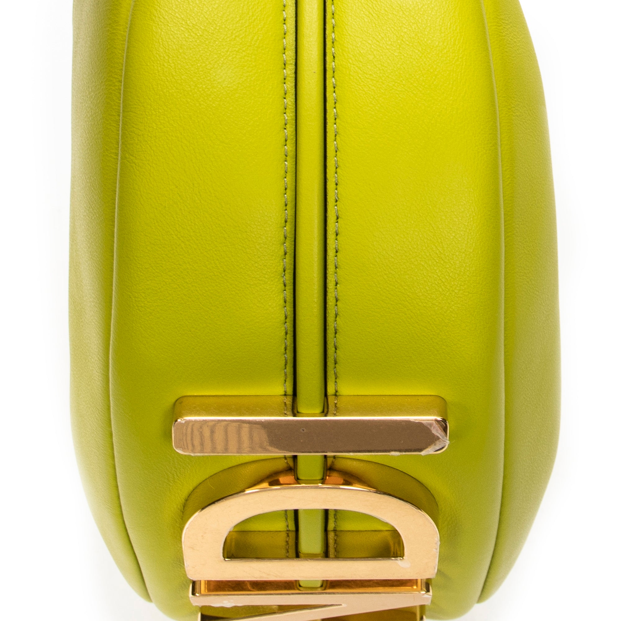 Shoulder Bag Small Fendigraphy Green Calfskin Leather