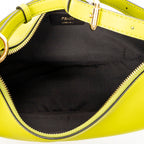 Shoulder Bag Small Fendigraphy Green Calfskin Leather