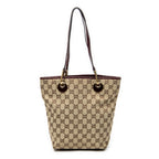 Shoulder Bag Small Eclipse Shopping Maroon Monogrammed Canvas