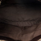 Shoulder Bag Medium Web Hasler Tote Brown Monogrammed Canvas