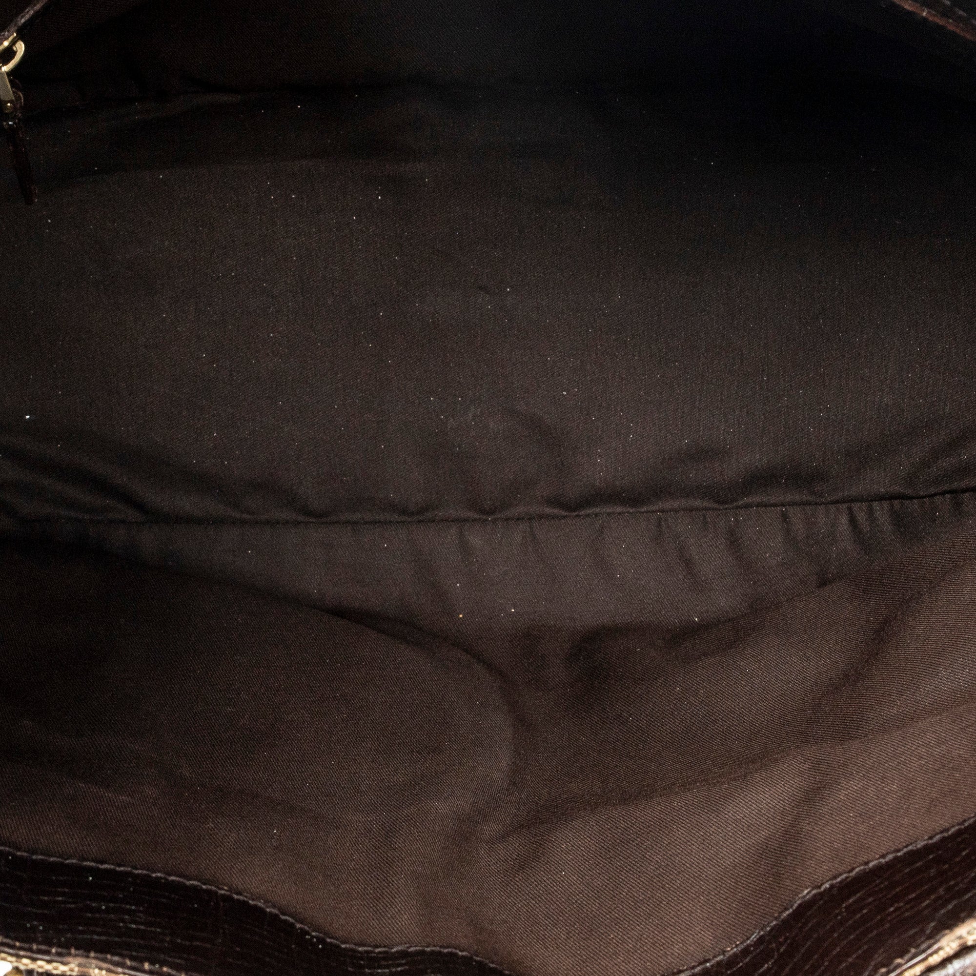 Shoulder Bag Medium Web Hasler Tote Brown Monogrammed Canvas