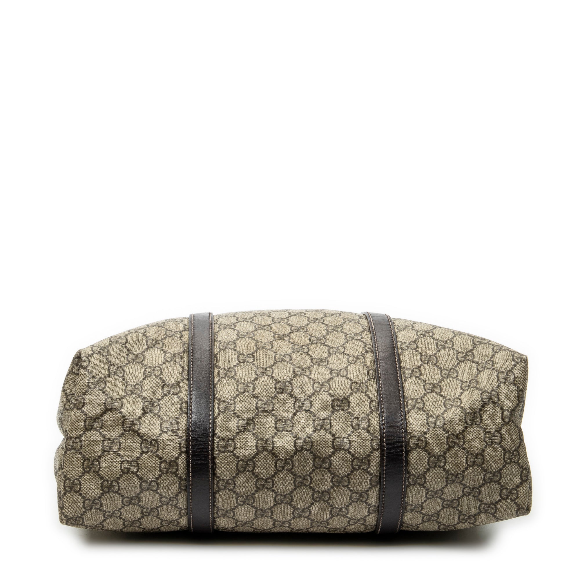 Shoulder Bag Vertical Joy Tote Dark Brown Supreme Coated Canvas