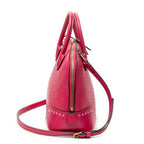 Shoulder Bag Studded Dome Tote Fuchsia Pink Guccissima Leather