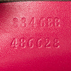 Shoulder Bag Studded Dome Tote Fuchsia Pink Guccissima Leather