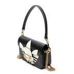 Shoulder Bag Small Horsebit 1955 Black Grained Calfskin Leather