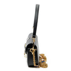 Shoulder Bag Small Horsebit 1955 Black Grained Calfskin Leather
