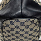 Shoulder Bag Medium Sukey Tote Navy Monogrammed Canvas