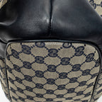 Shoulder Bag Medium Sukey Tote Navy Monogrammed Canvas