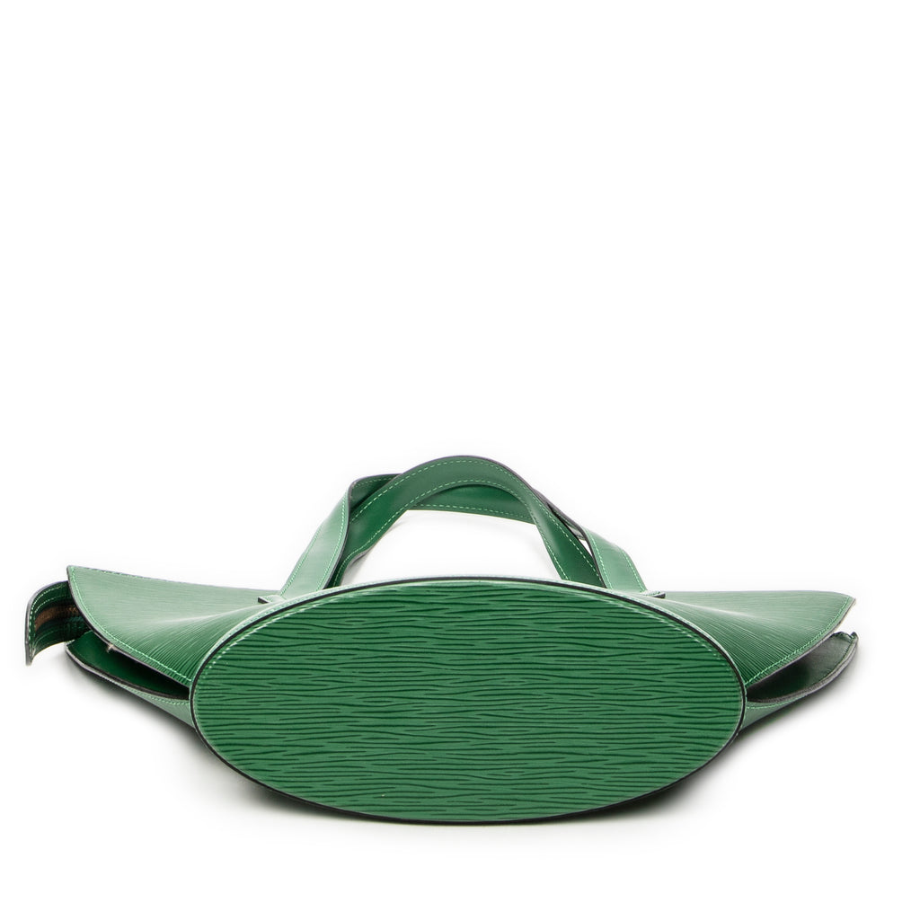 Handbag St-Jacques PM Green Epi