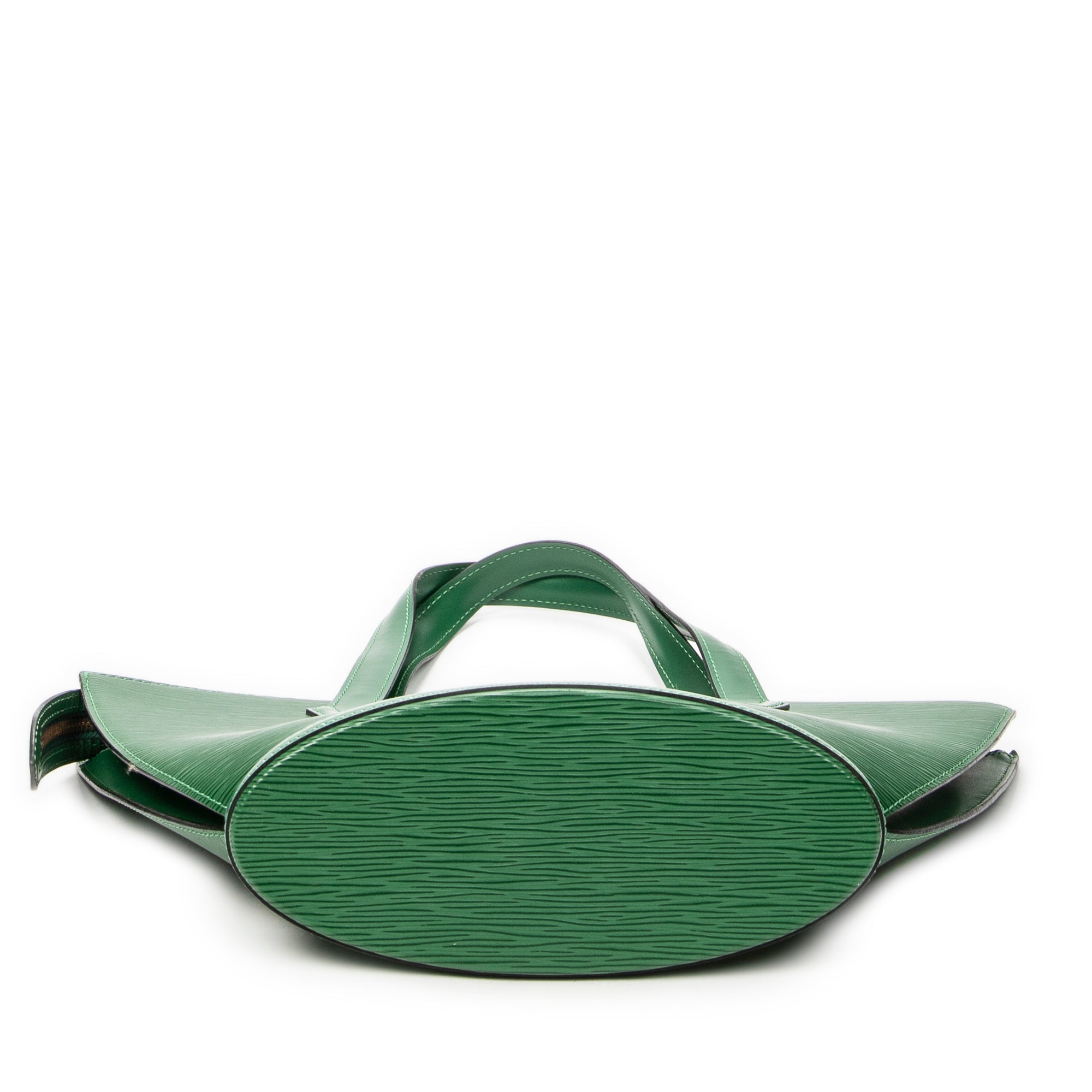 Handbag St-Jacques PM Green Epi