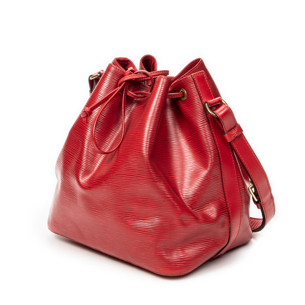 Shoulder Bag Noe PM Red Epi