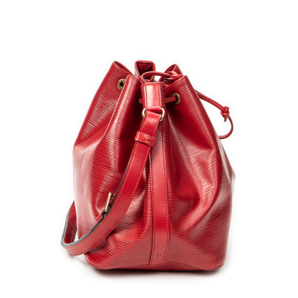Shoulder Bag Noe PM Red Epi