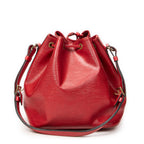 Shoulder Bag Noe PM Red Epi