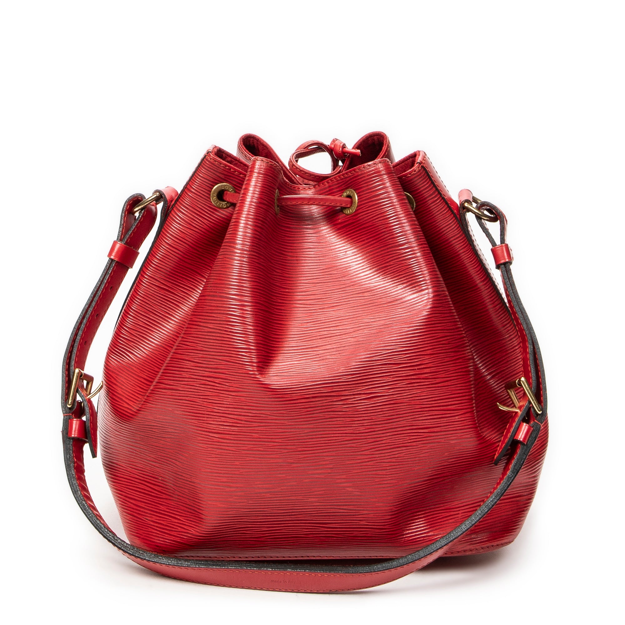 Shoulder Bag Noe PM Red Epi