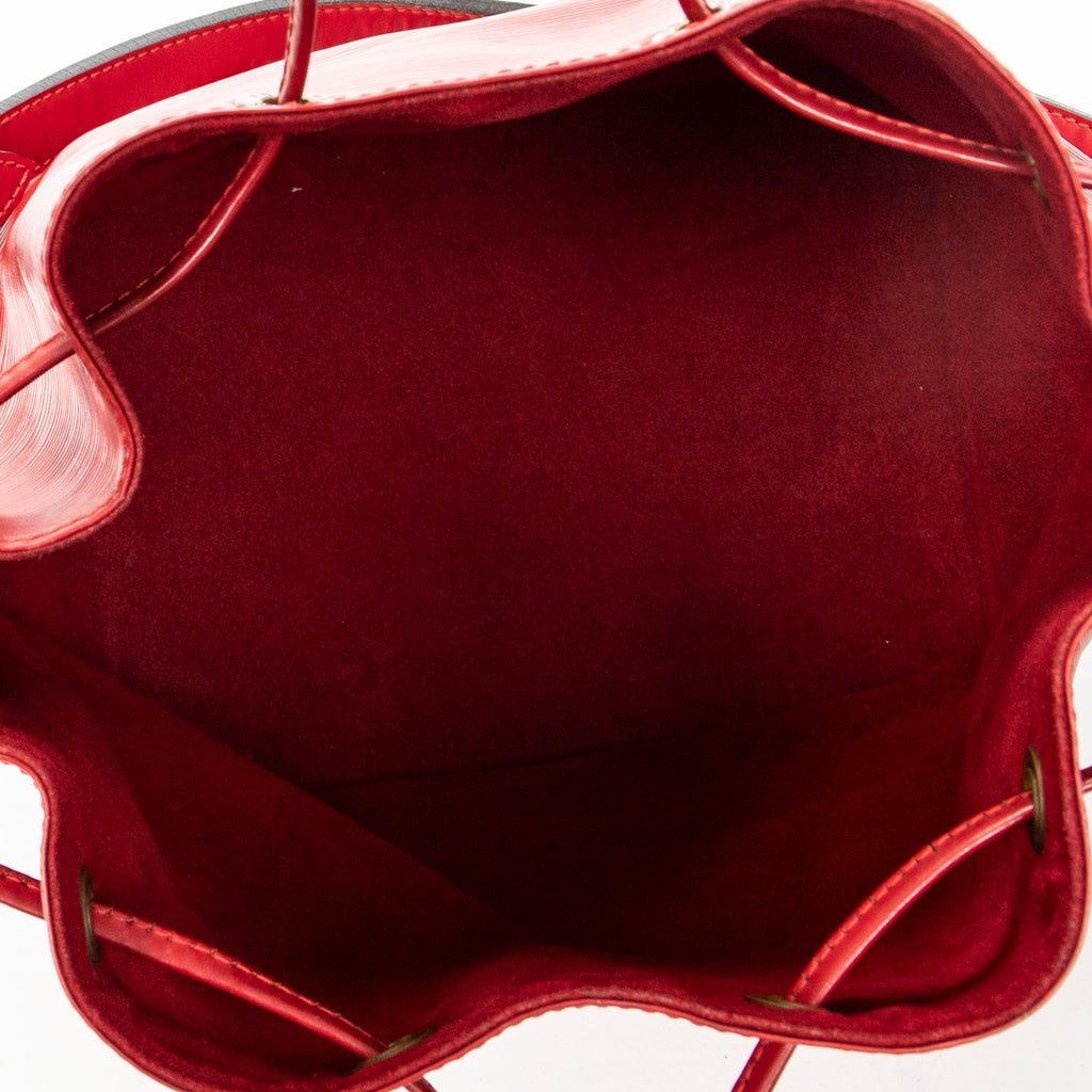 Shoulder Bag Noe PM Red Epi