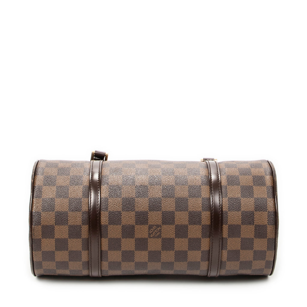 Handbag Papillon 30 Brown Damier Ebene