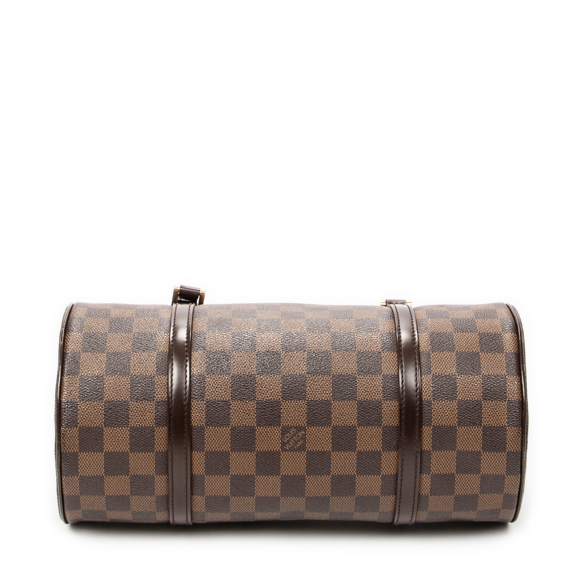 Handbag Papillon 30 Brown Damier Ebene