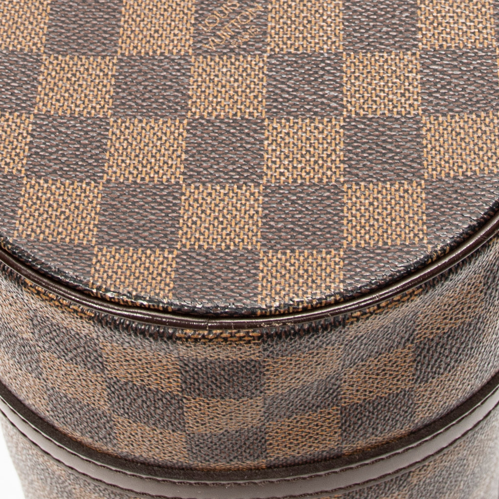 Handbag Papillon 30 Brown Damier Ebene