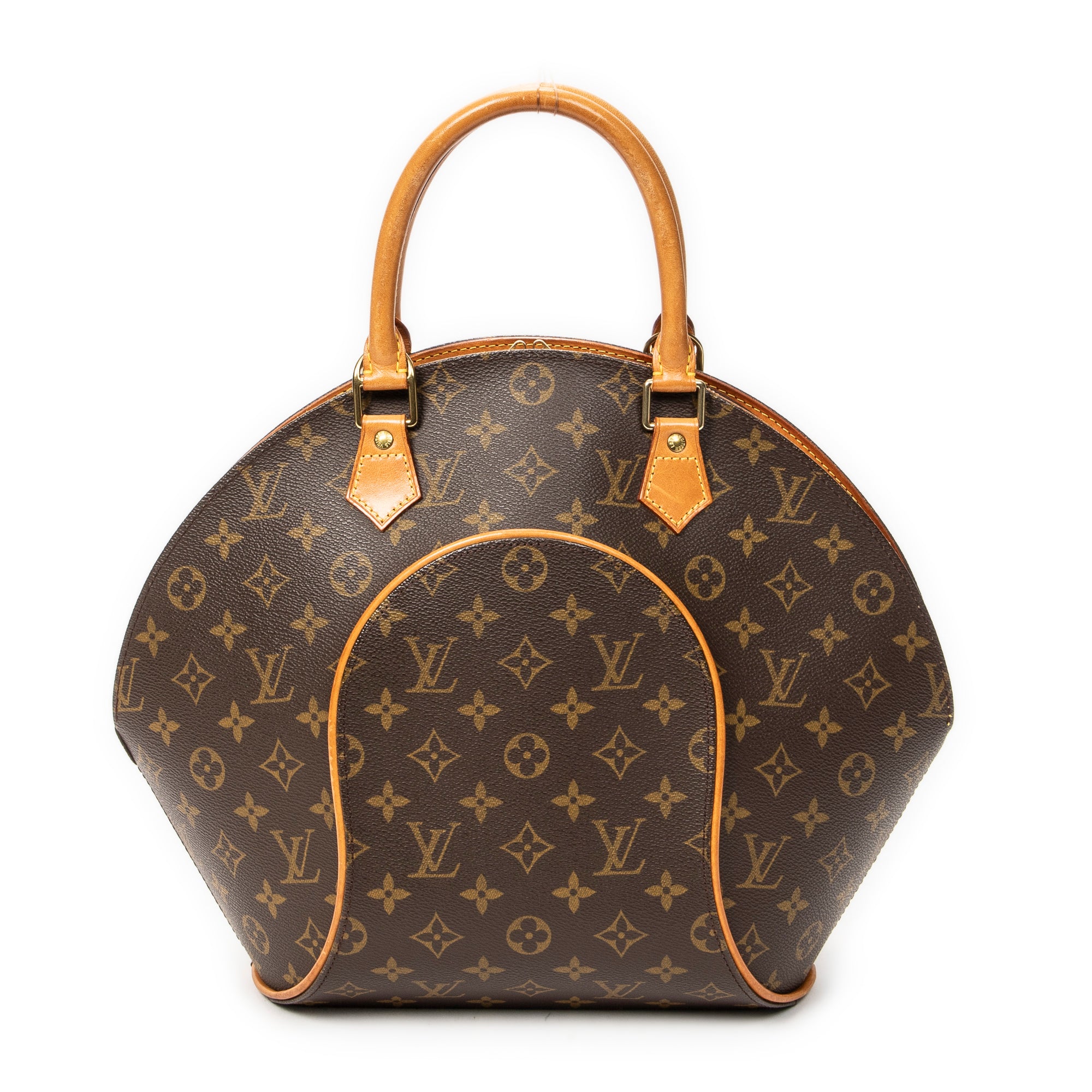 Handbag Ellipse MM Brown Monogram Canvas
