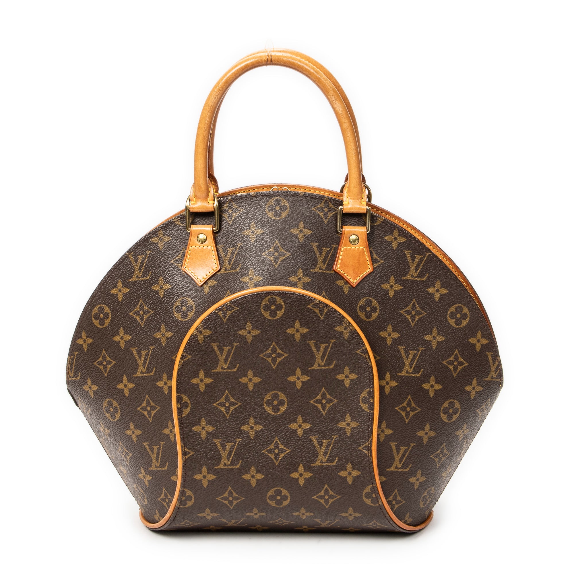Handbag Ellipse MM Brown Monogram Canvas