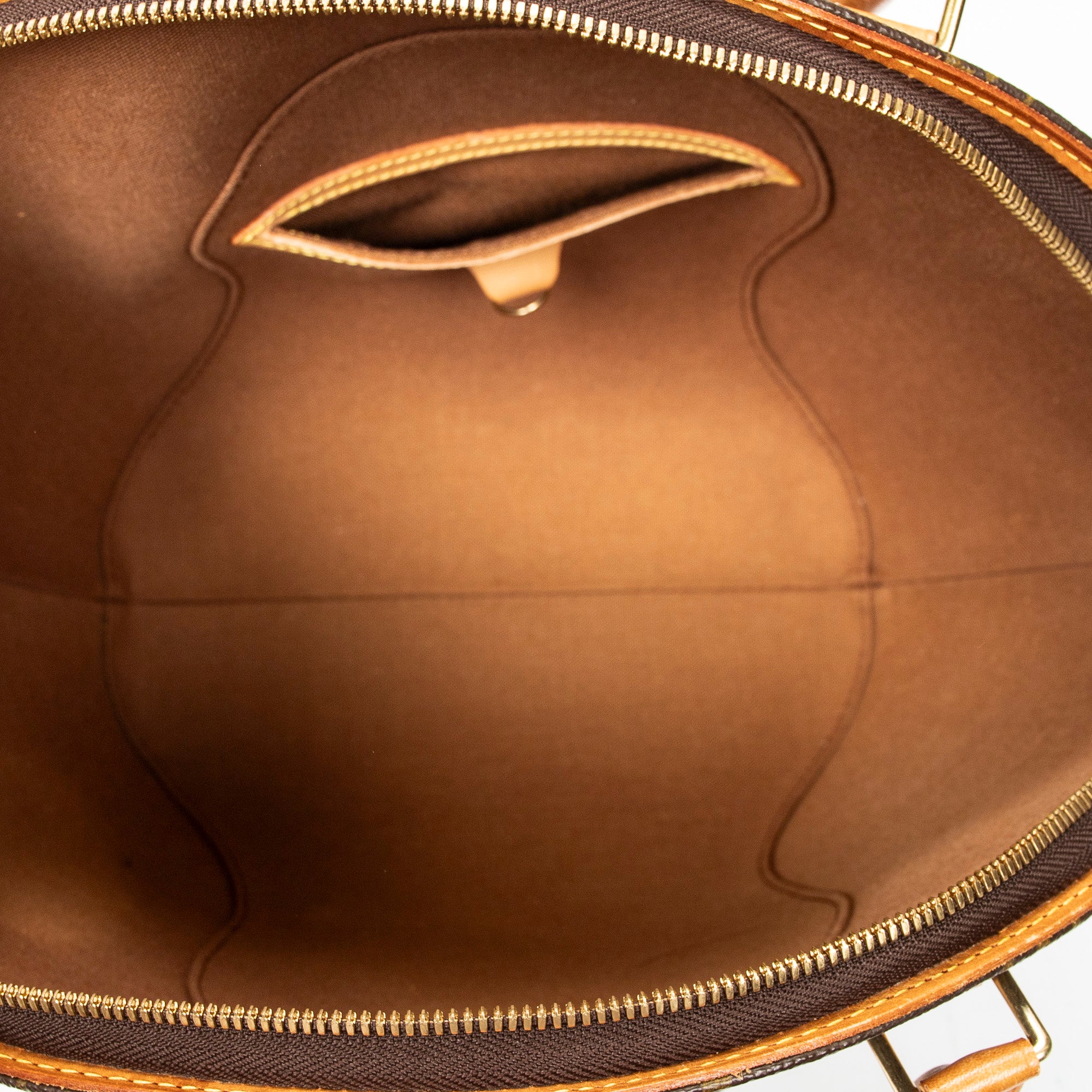 Handbag Ellipse MM Brown Monogram Canvas