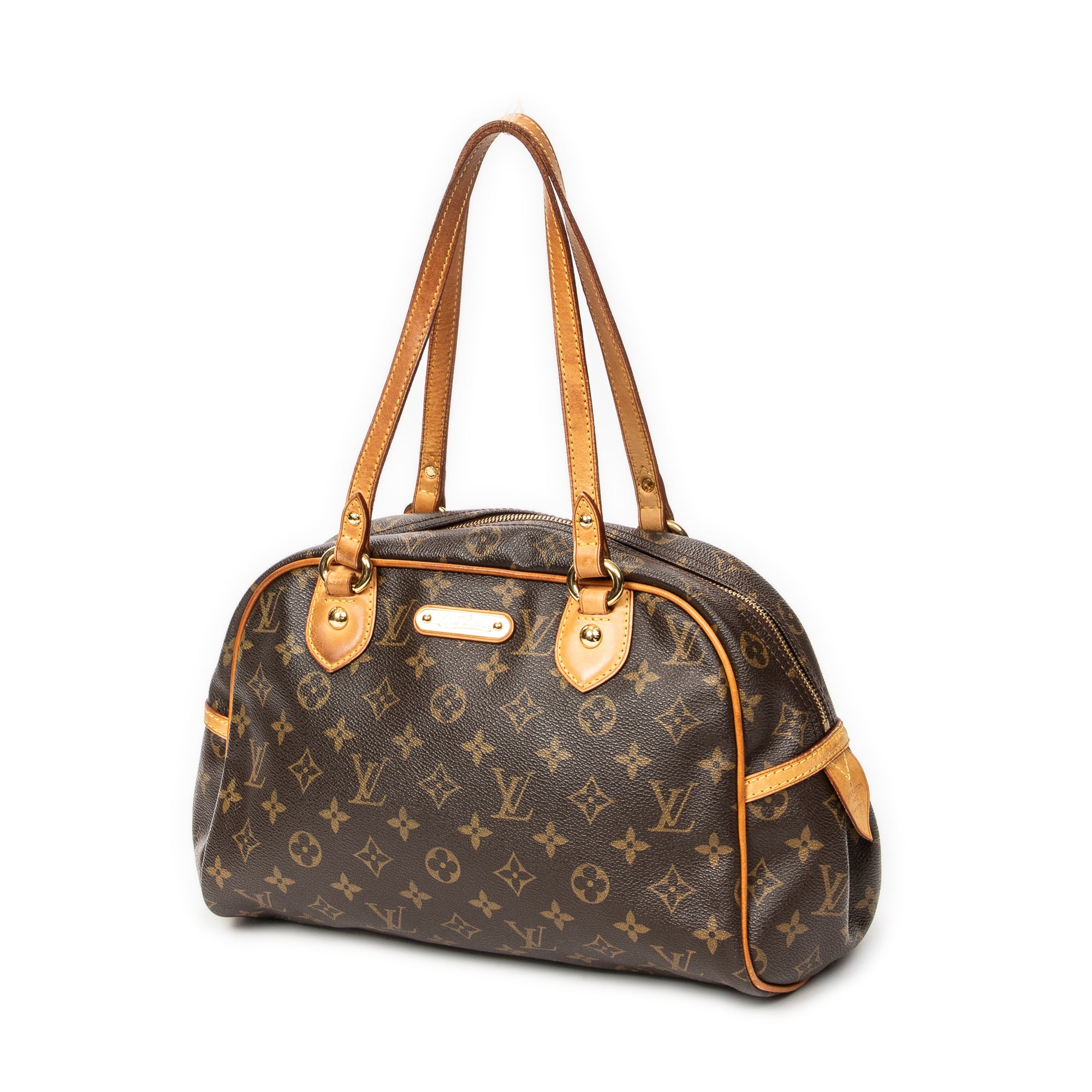 Shoulder Bag Montorgueil PM Brown Monogram Canvas
