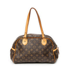 Shoulder Bag Montorgueil PM Brown Monogram Canvas