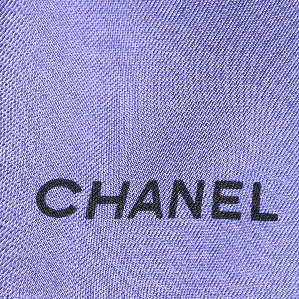 Scarf Scarf Purple 100% Twill Silk