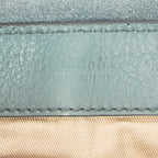 Shoulder Bag Small Faye Day Green Calfskin Leather