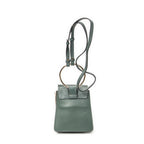 Shoulder Bag Small Faye Bracelet Bag Green Calfskin Leather