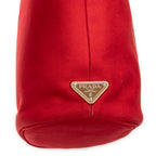 Shoulder Bag Large Canapa Bucket Tote Red Canapa Canvas