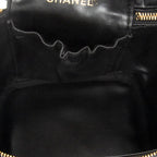 Handbag Timeless Tall Vanity Case Black Caviar Leather