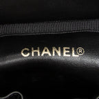 Handbag Timeless Tall Vanity Case Black Caviar Leather