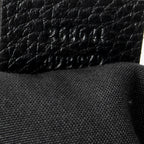 Shoulder Bag Abbey Convertible Tote Black Denim Monogrammed Denim Canvas