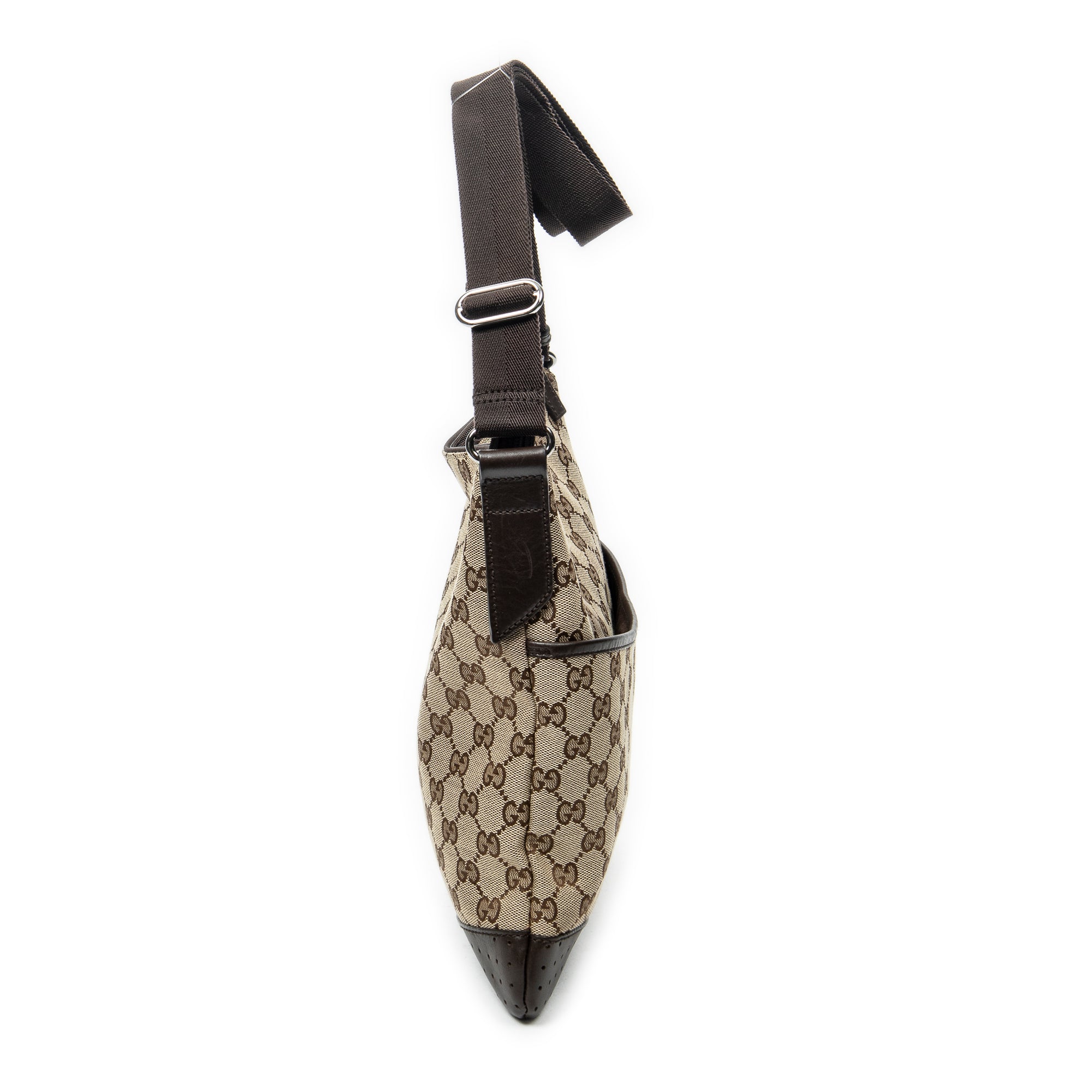 Shoulder Bag Medium Messenger Brown Monogrammed Canvas