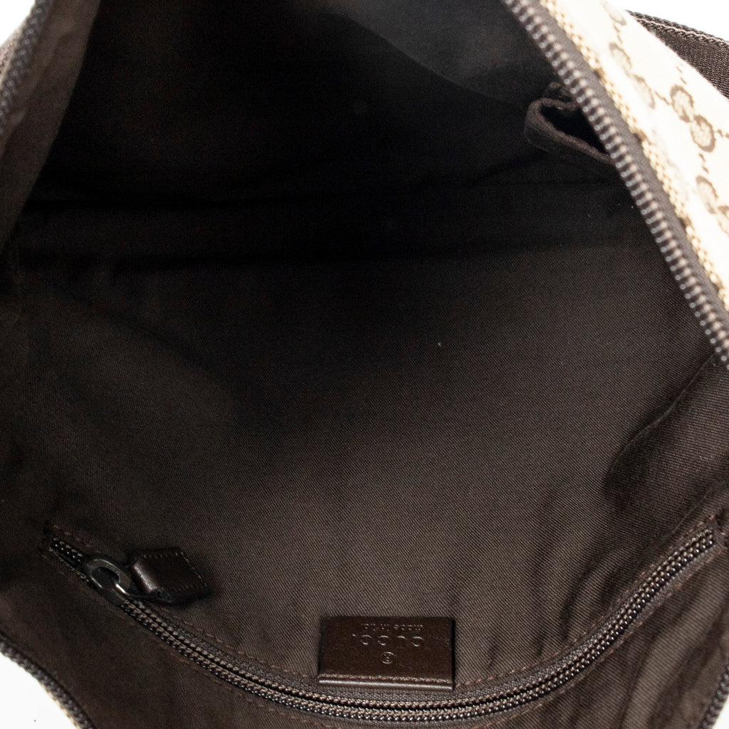 Shoulder Bag Medium Messenger Brown Monogrammed Canvas