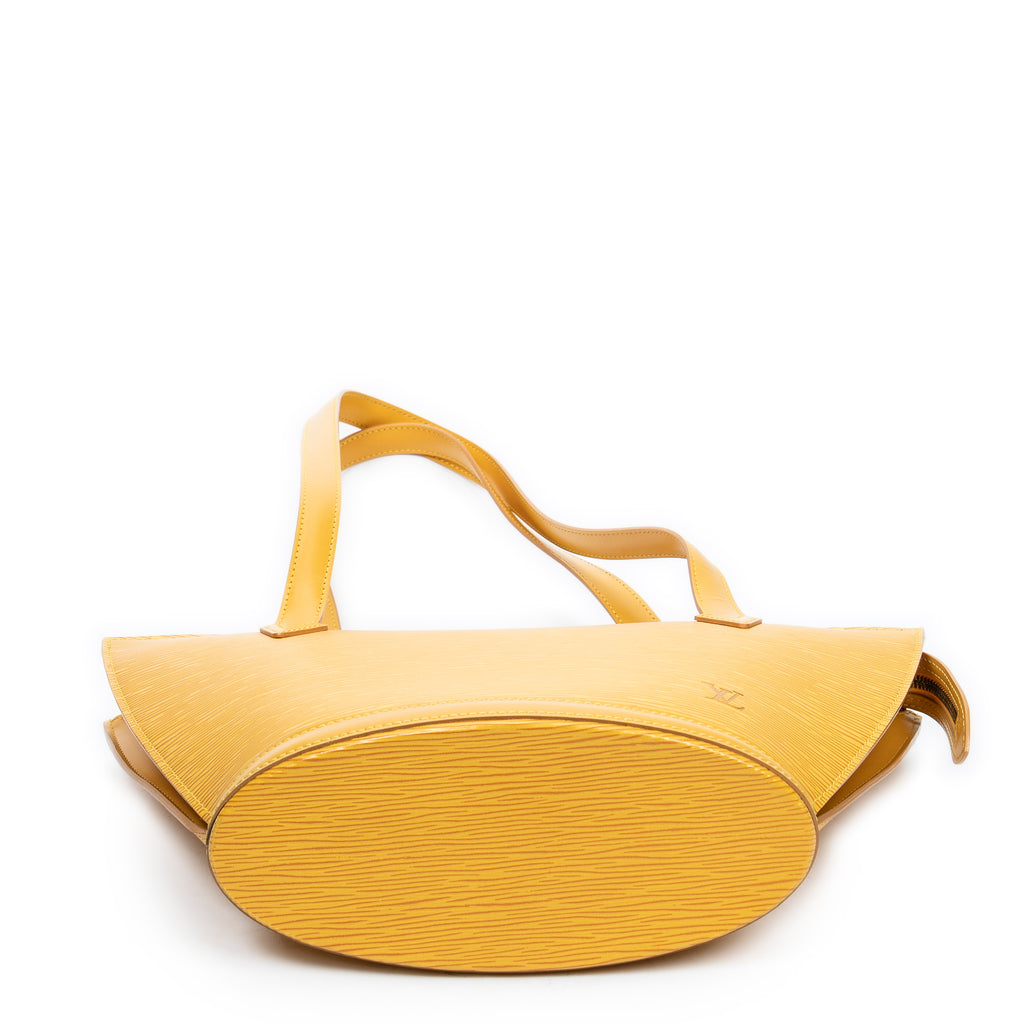 Shoulder Bag St-Jacques Long Straps PM Yellow Epi