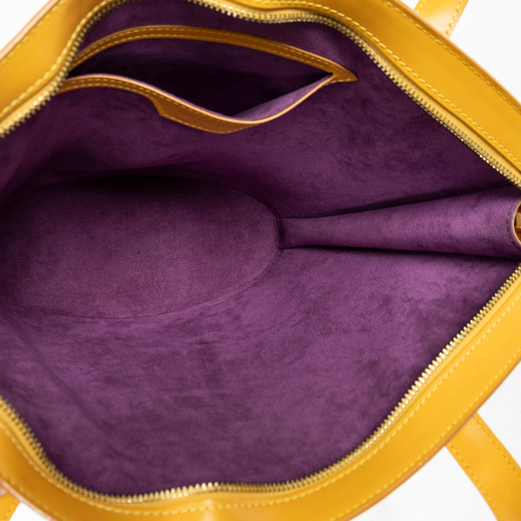 Shoulder Bag St-Jacques Long Straps PM Yellow Epi