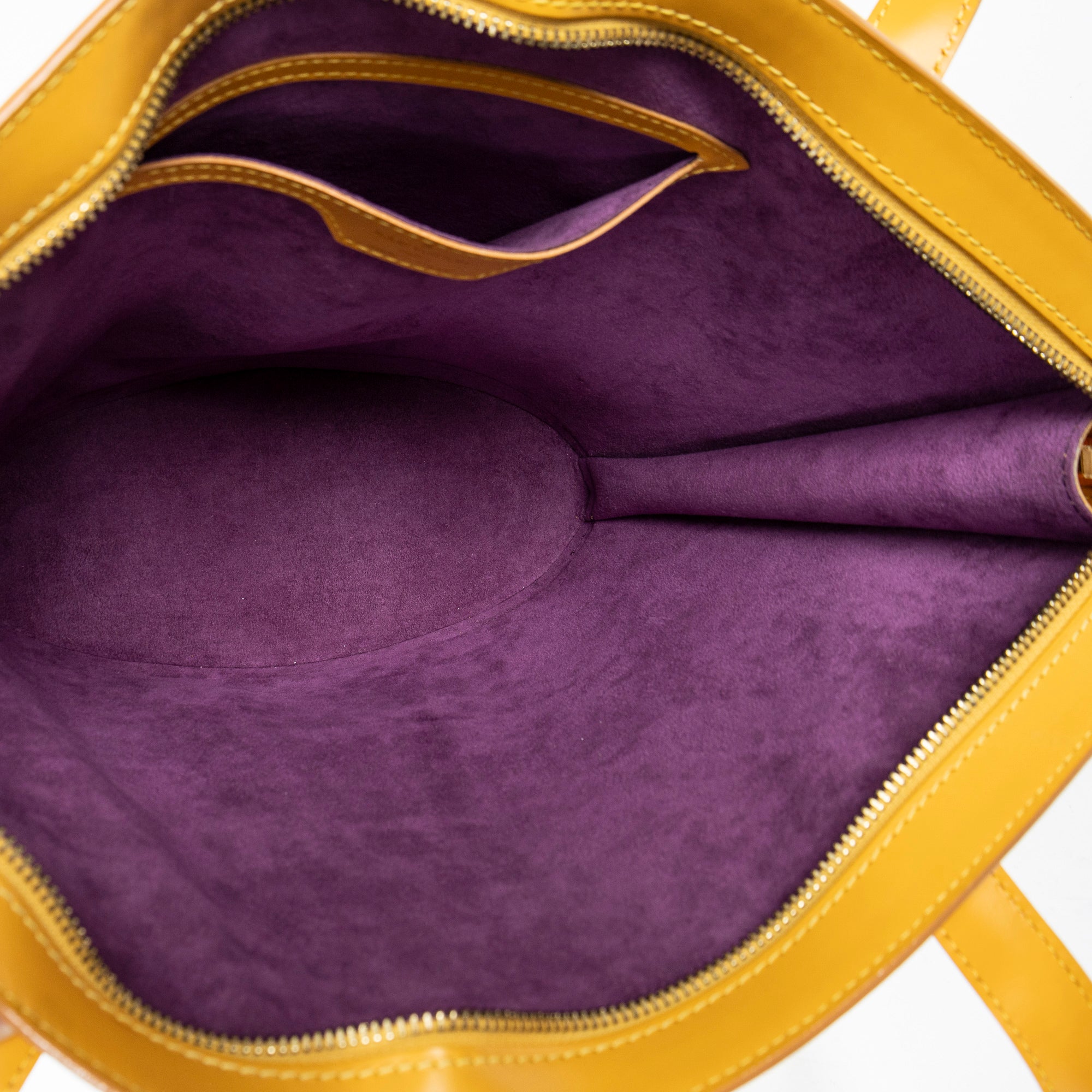 Shoulder Bag St-Jacques Long Straps PM Yellow Epi