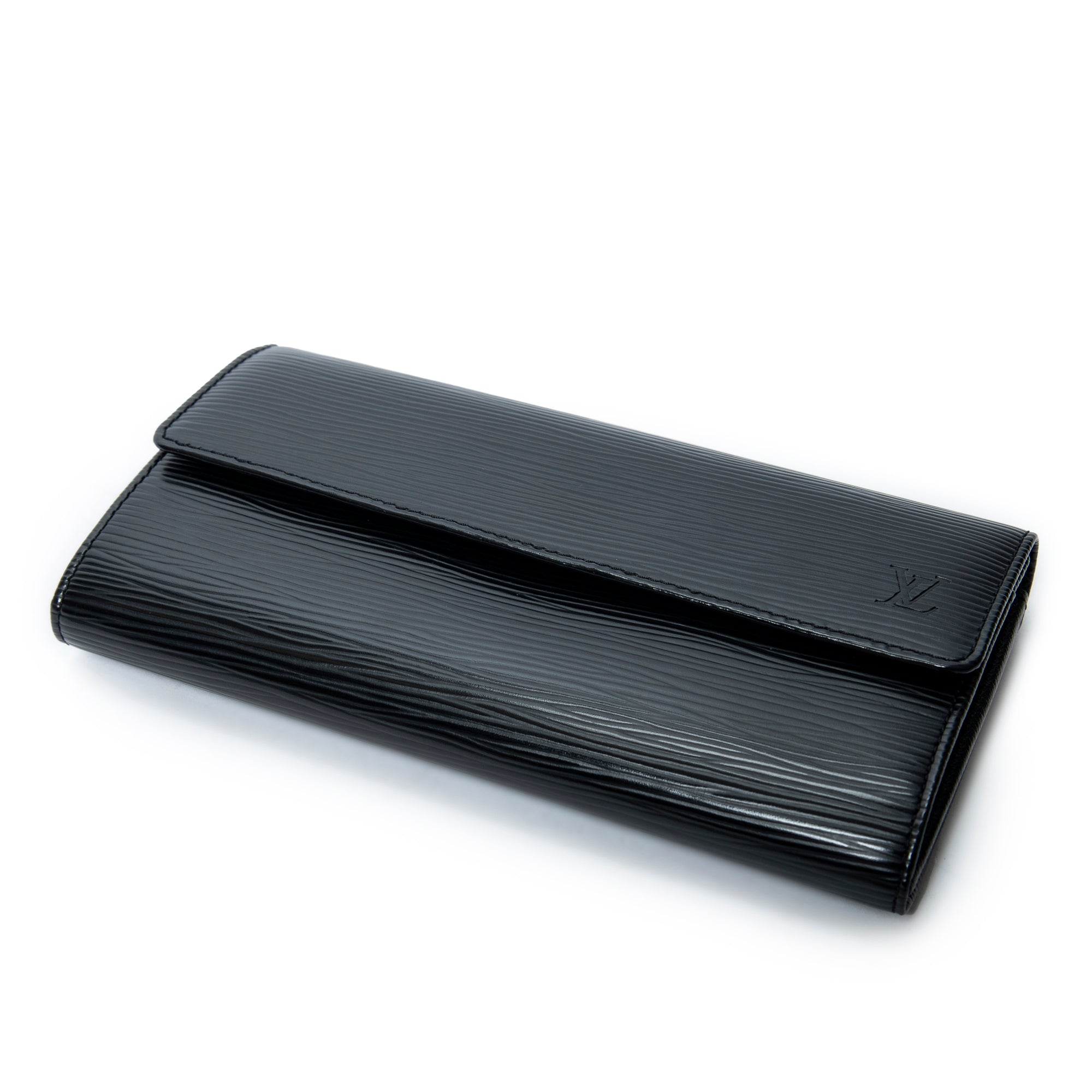 Wallet Sarah 6 Black Epi