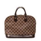 Handbag Alma PM Brown Damier Ebene