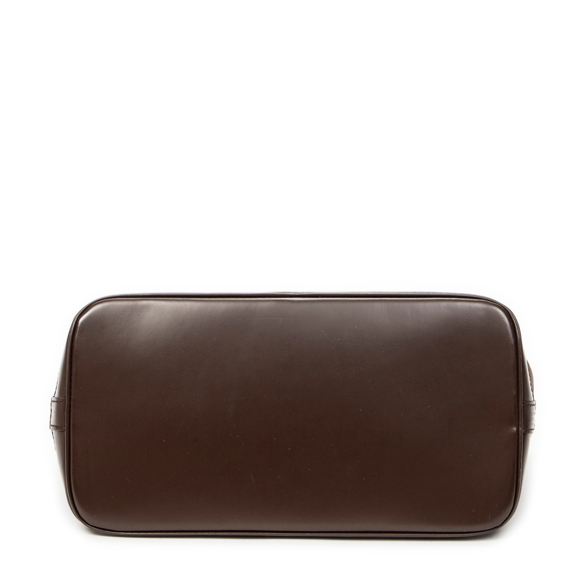 Handbag Alma PM Brown Damier Ebene