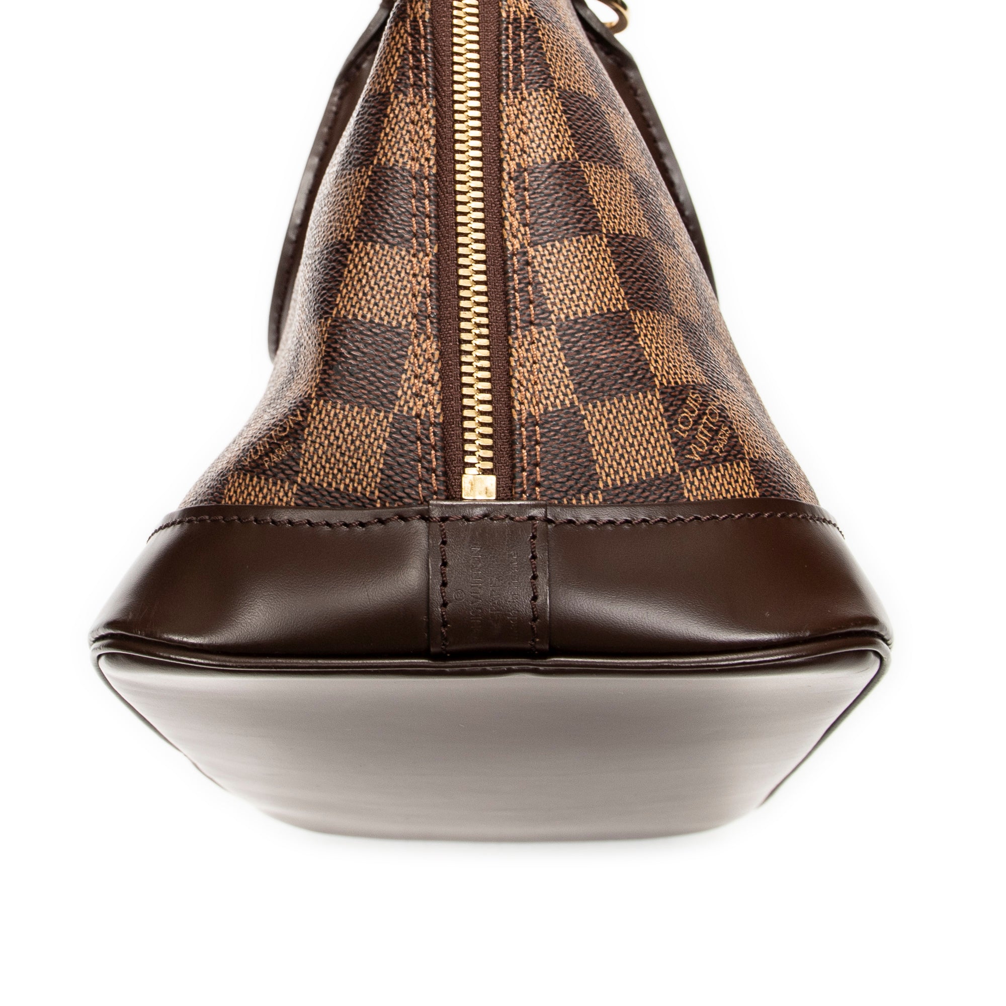 Handbag Alma PM Brown Damier Ebene