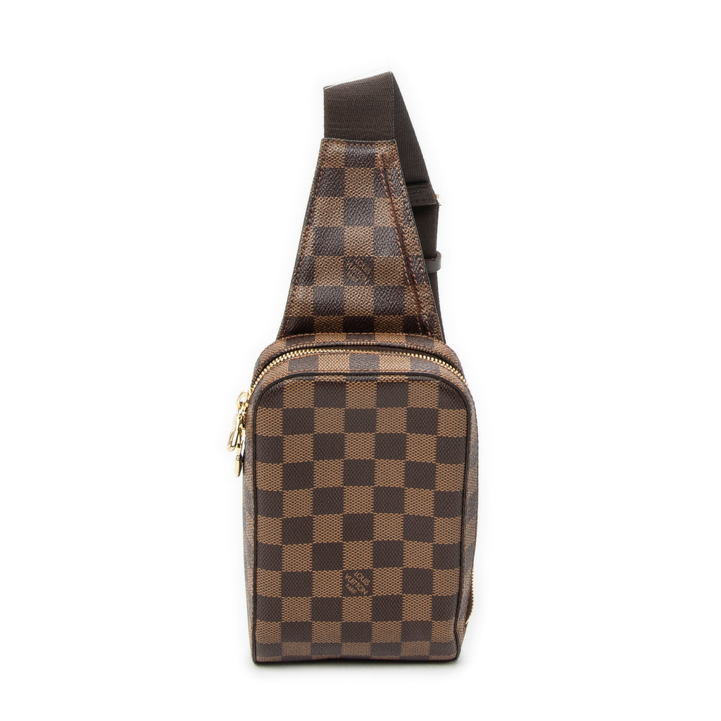 Shoulder Bag Geronimos Brown Damier Ebene