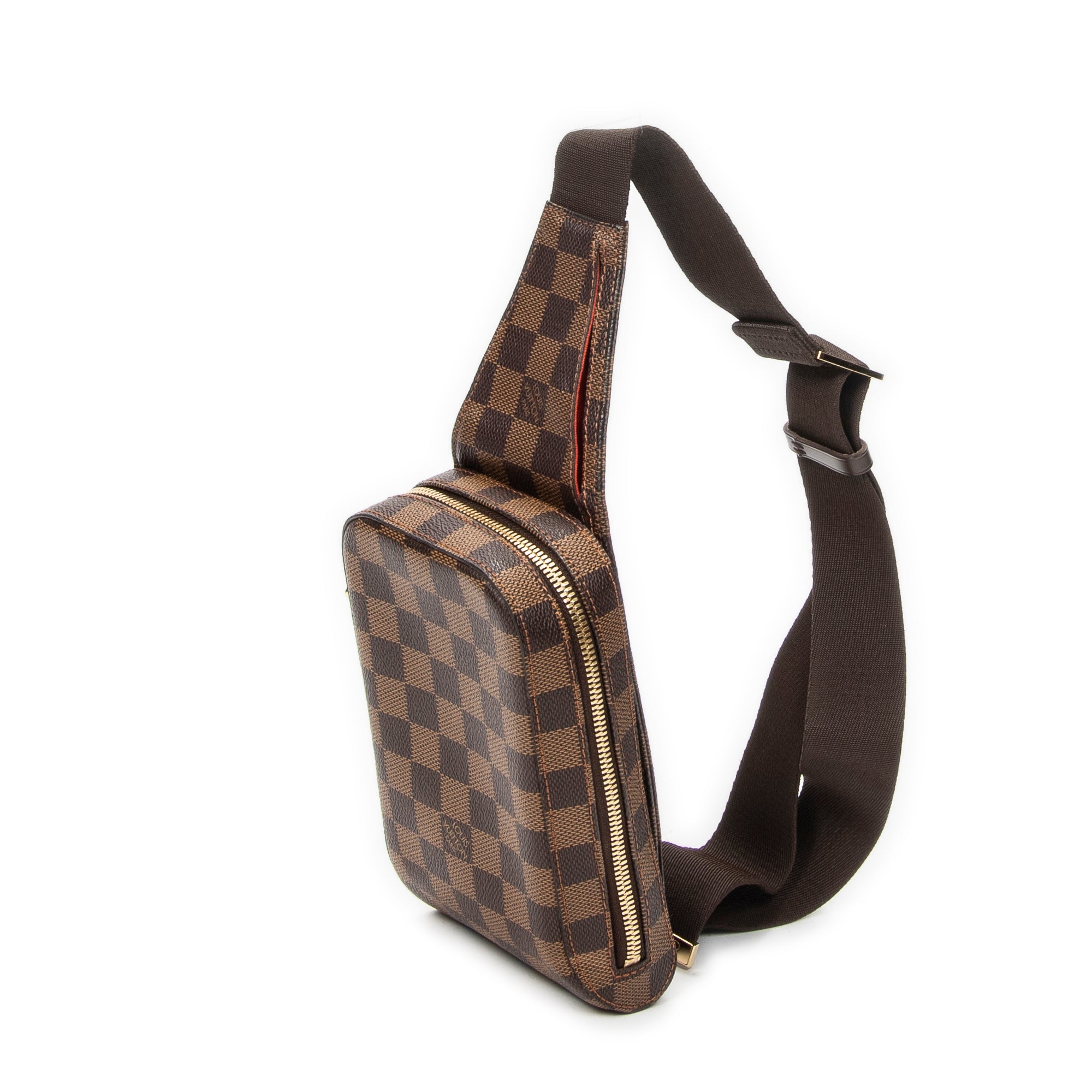 Shoulder Bag Geronimos Brown Damier Ebene
