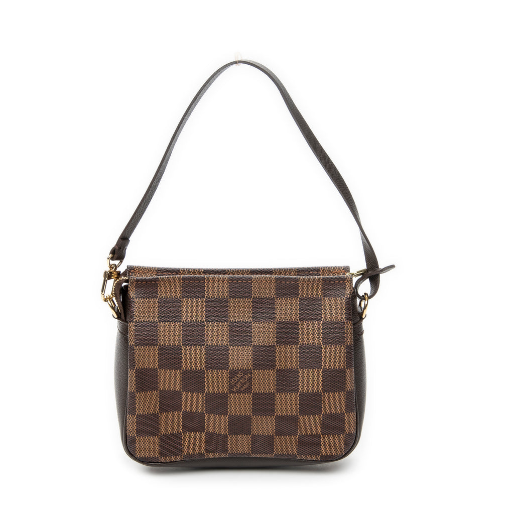 Pouch Trousse Make Up Pouch Brown Damier Ebene