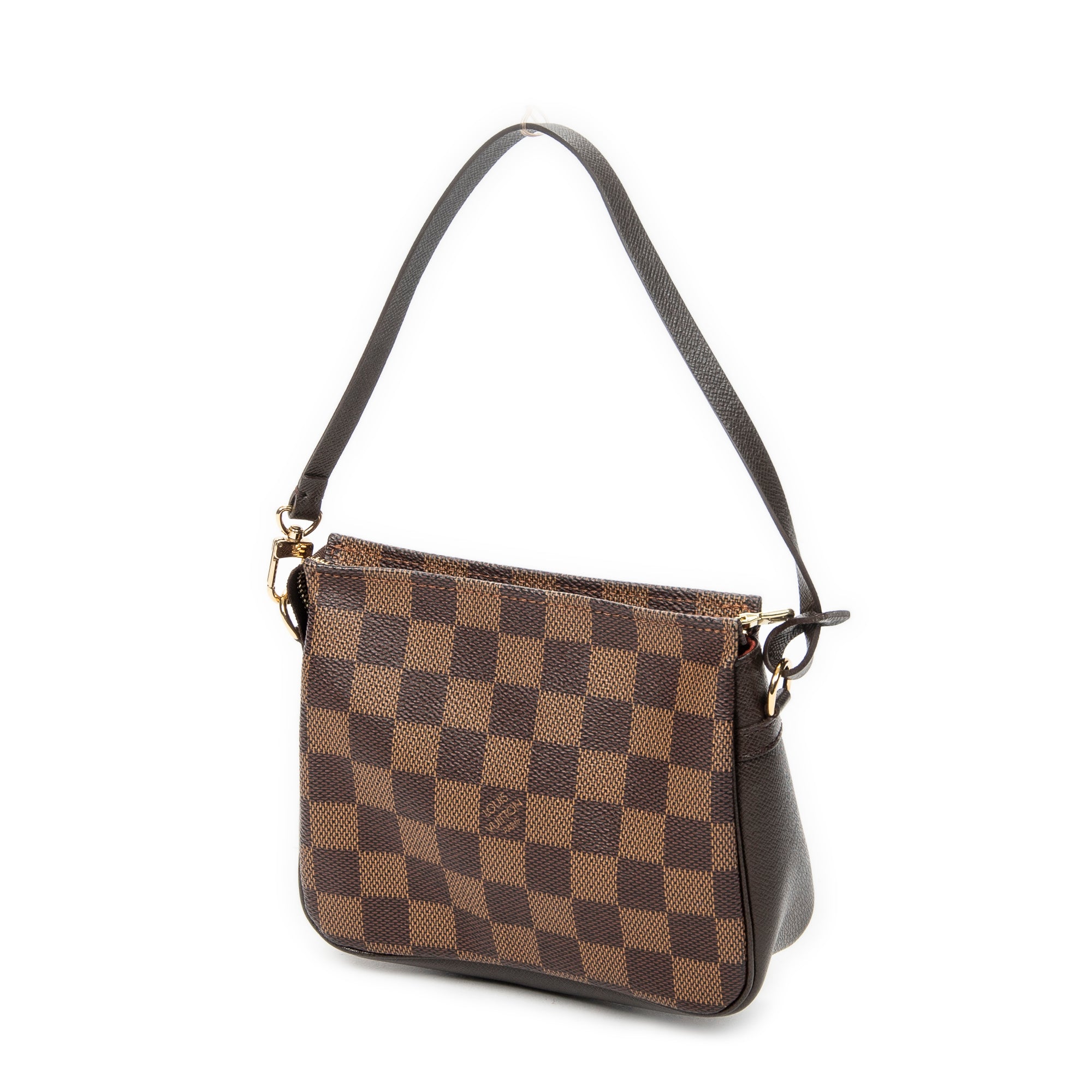 Pouch Trousse Make Up Pouch Brown Damier Ebene