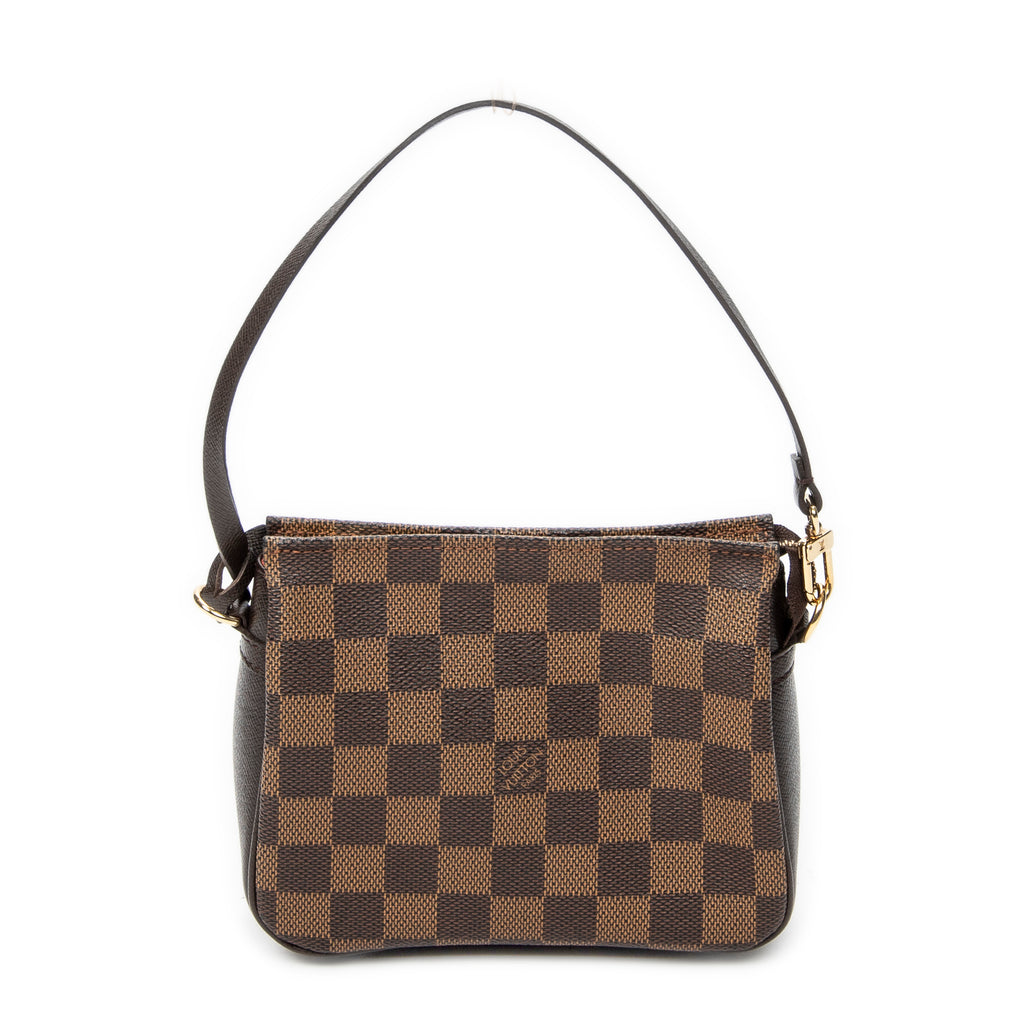 Pouch Trousse Make Up Pouch Brown Damier Ebene