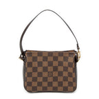Pouch Trousse Make Up Pouch Brown Damier Ebene