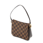 Pouch Trousse Make Up Pouch Brown Damier Ebene